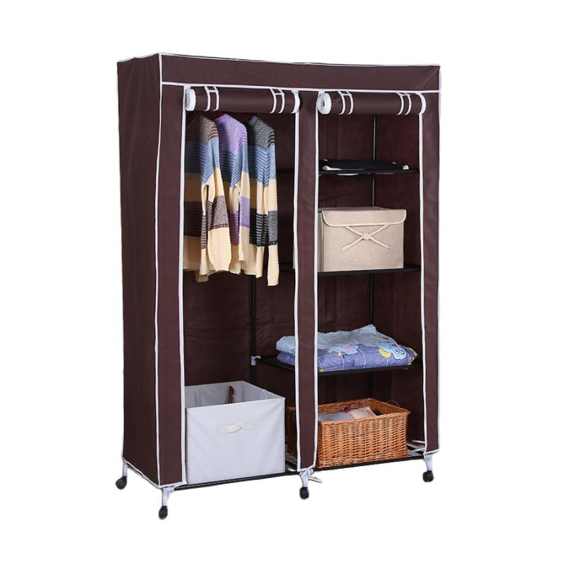 Тканинна складана шафа для речей Quality Wardrobe GD-0712 (120 х 30 х 175 см.)