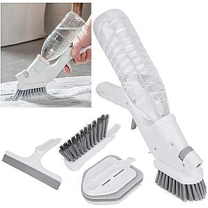 Щітка для збирання з розпилювачем 4в1, Water Spray Cleaning Kits