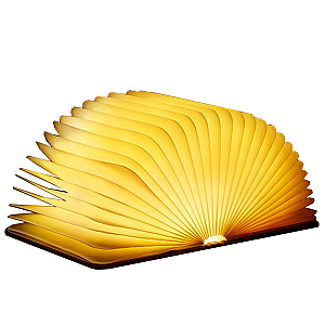 Ночник акумуляторний книга Folding Book Lamp настільний світлодіодний світильник на магніті 12*9 см