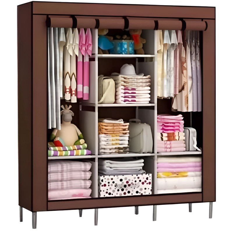 Складна тканинна шафа Storage Wardrobe 88130 130*45*175 см