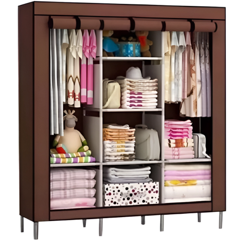 Складна тканинна шафа Storage Wardrobe 88130 130*45*175 см