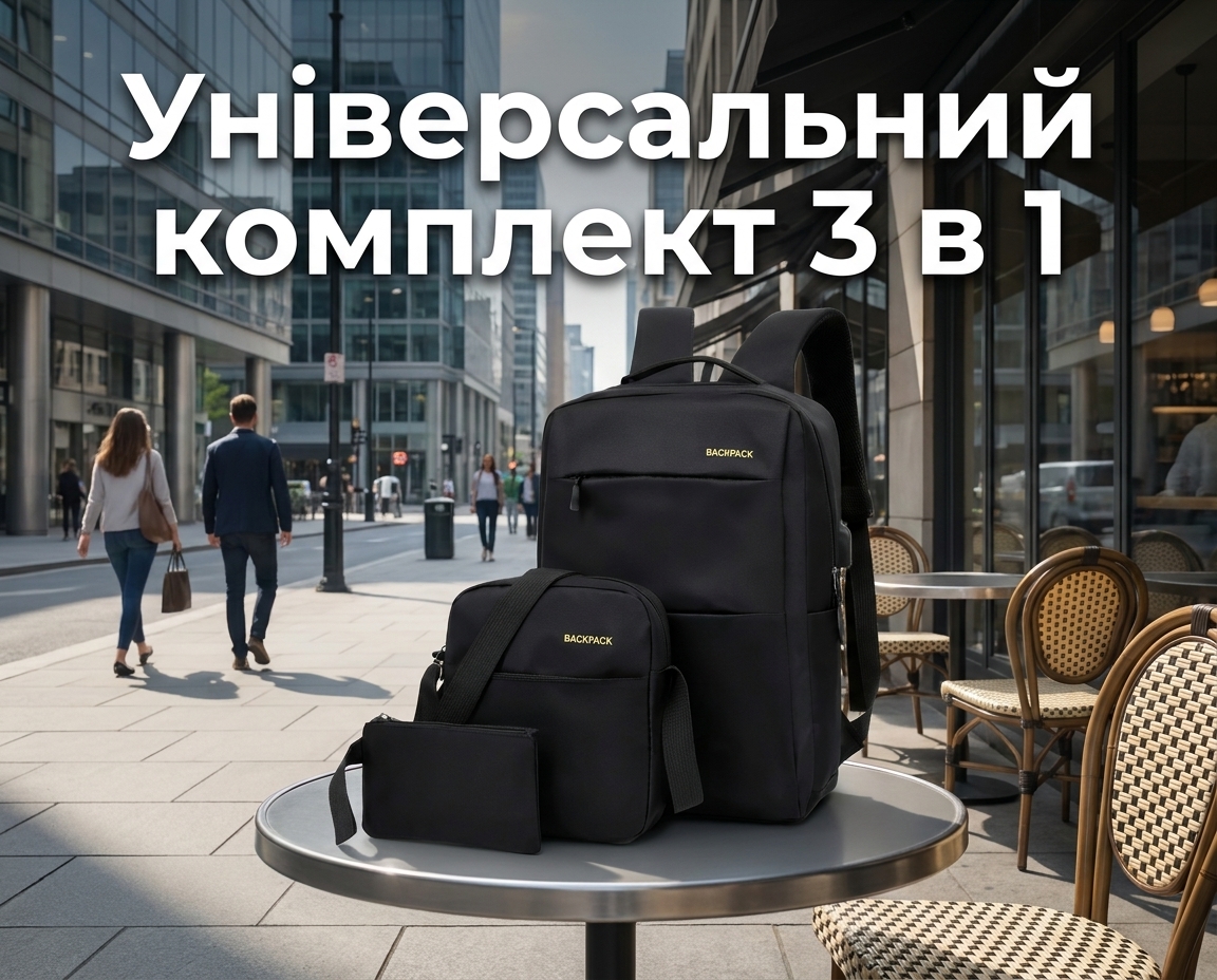 Універсальний комплект 3 в 1