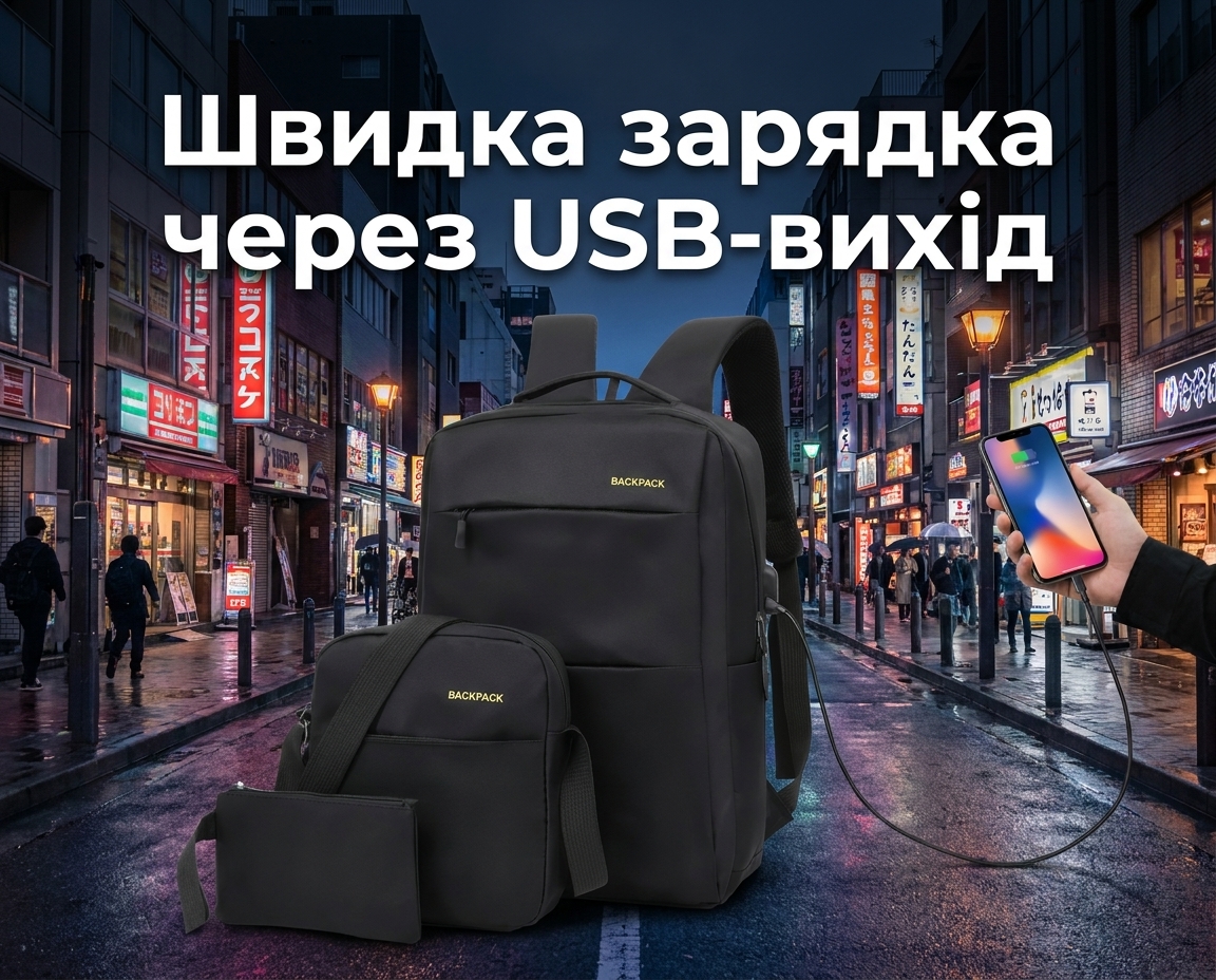 Швидка зарядка через USB-вихід